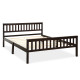 Wood Bed Frame Support Platform with Headboard and Footboard