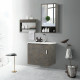 Modern Wall-mounted Bathroom Vanity Sink Set