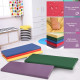 5 Pack 2 Inch Toddler Thick Rainbow Rest Nap Mats 