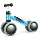 4 Wheels No-Pedal Baby Balance Bike