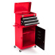2 Piece Mini Tool Chest Cabinet Storage Toolbox