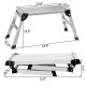 Heavy Duty Portable Bench Aluminum Folding Step Ladder