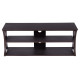 3-Tier TV Stand Storage Console with Storage Shelves 