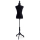 Female Mannequin Torso Form Display with Tripod Stand