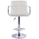 Set of 2 Modern Swivel Bar Stools with Arms