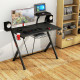 Multifunctional K-Shaped Gamer Desk with Display Support Plate