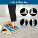 4-Level Adjustable Slant Board Wooden Calf Stretcher Incline Stretching