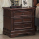 3 Drawers Storage Night Stand End Beside Table