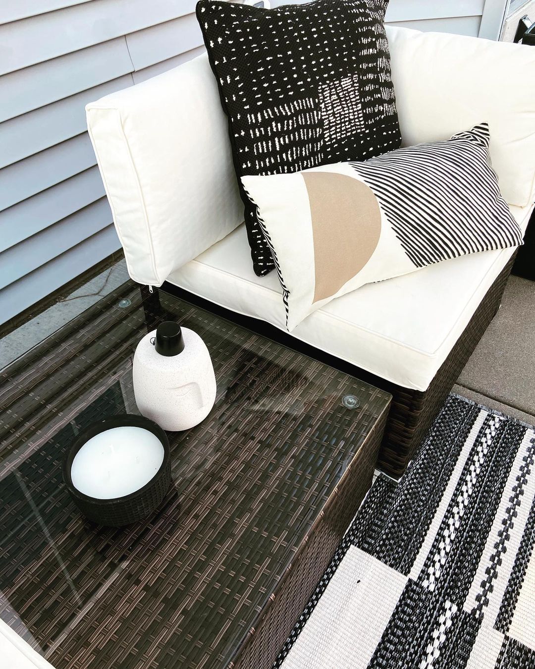 Love our outdoor sofa
