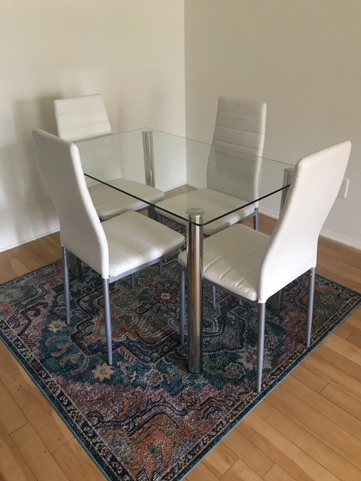 Nice little dining table for my first apartment        