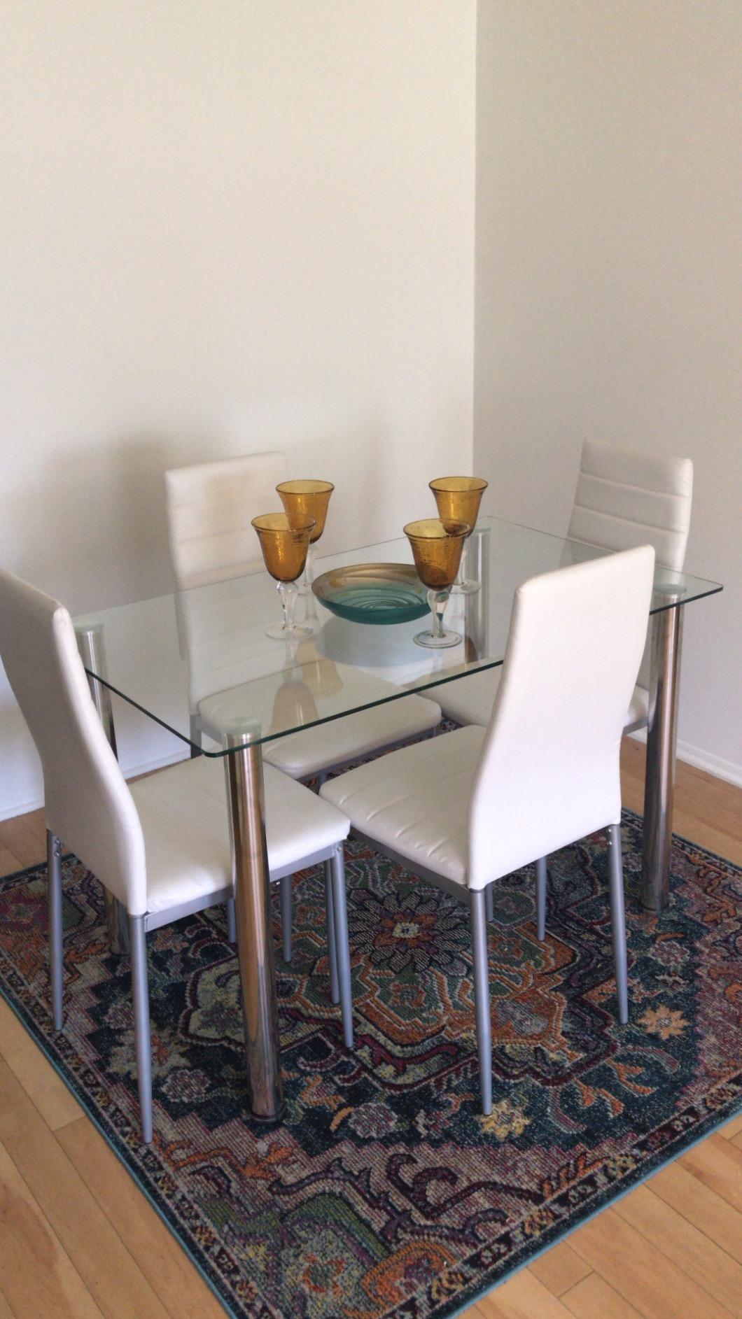 Nice little dining table for my first apartment        