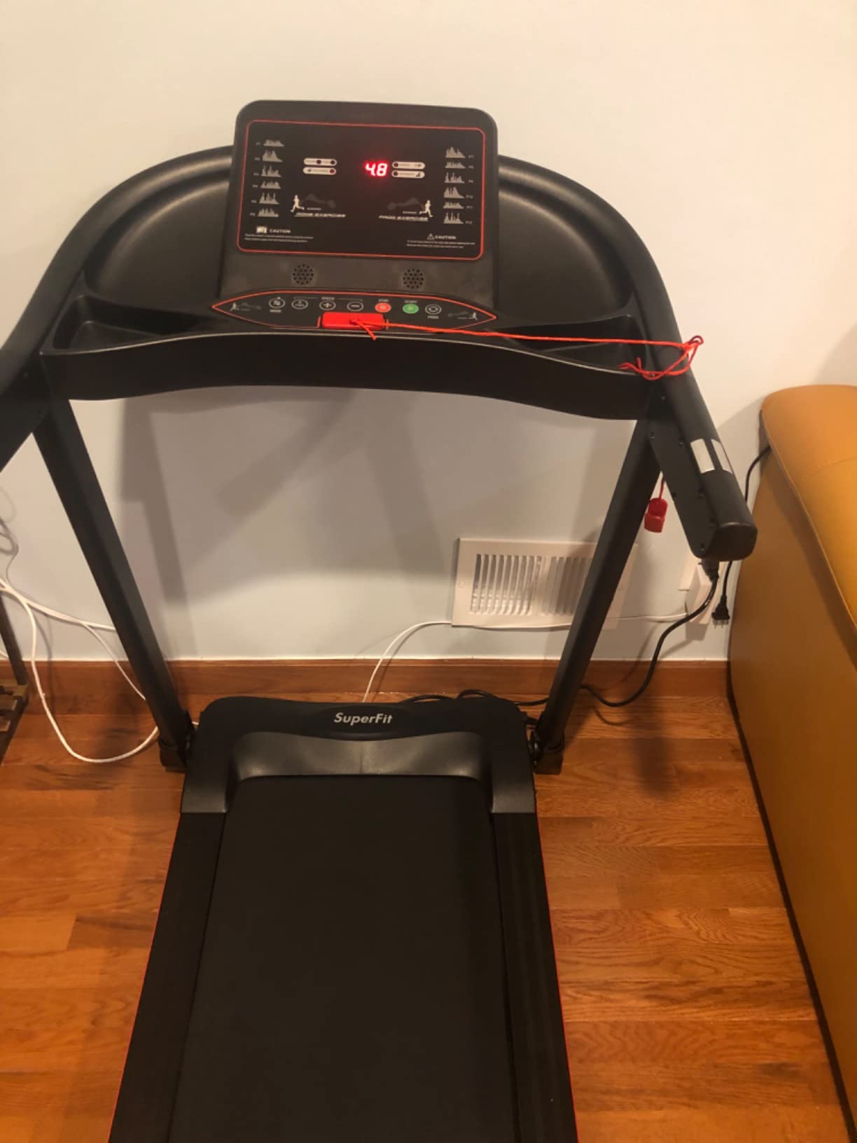 The price is acceptable, so is the treadmill.