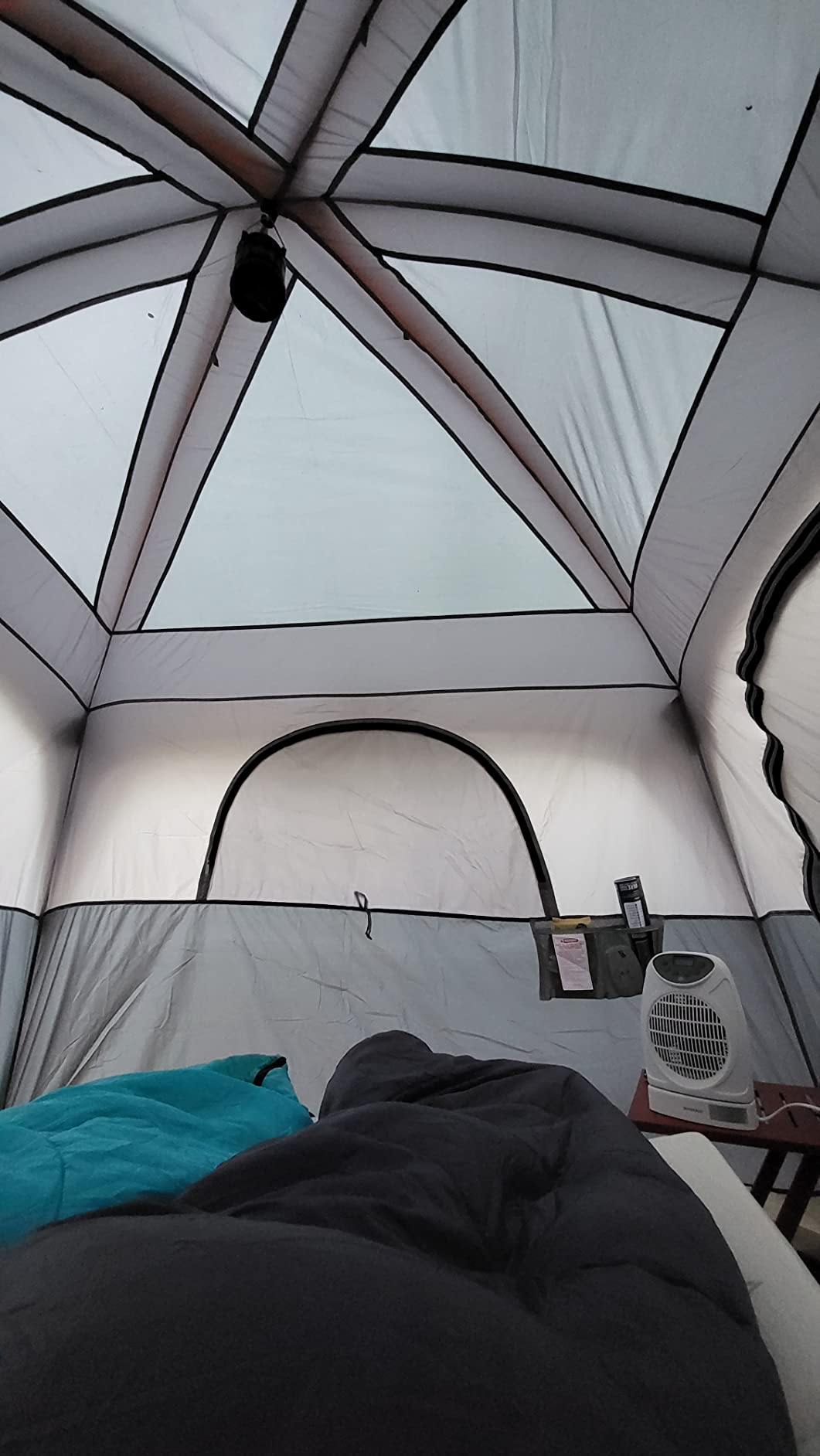 Good night's sleep while camping!