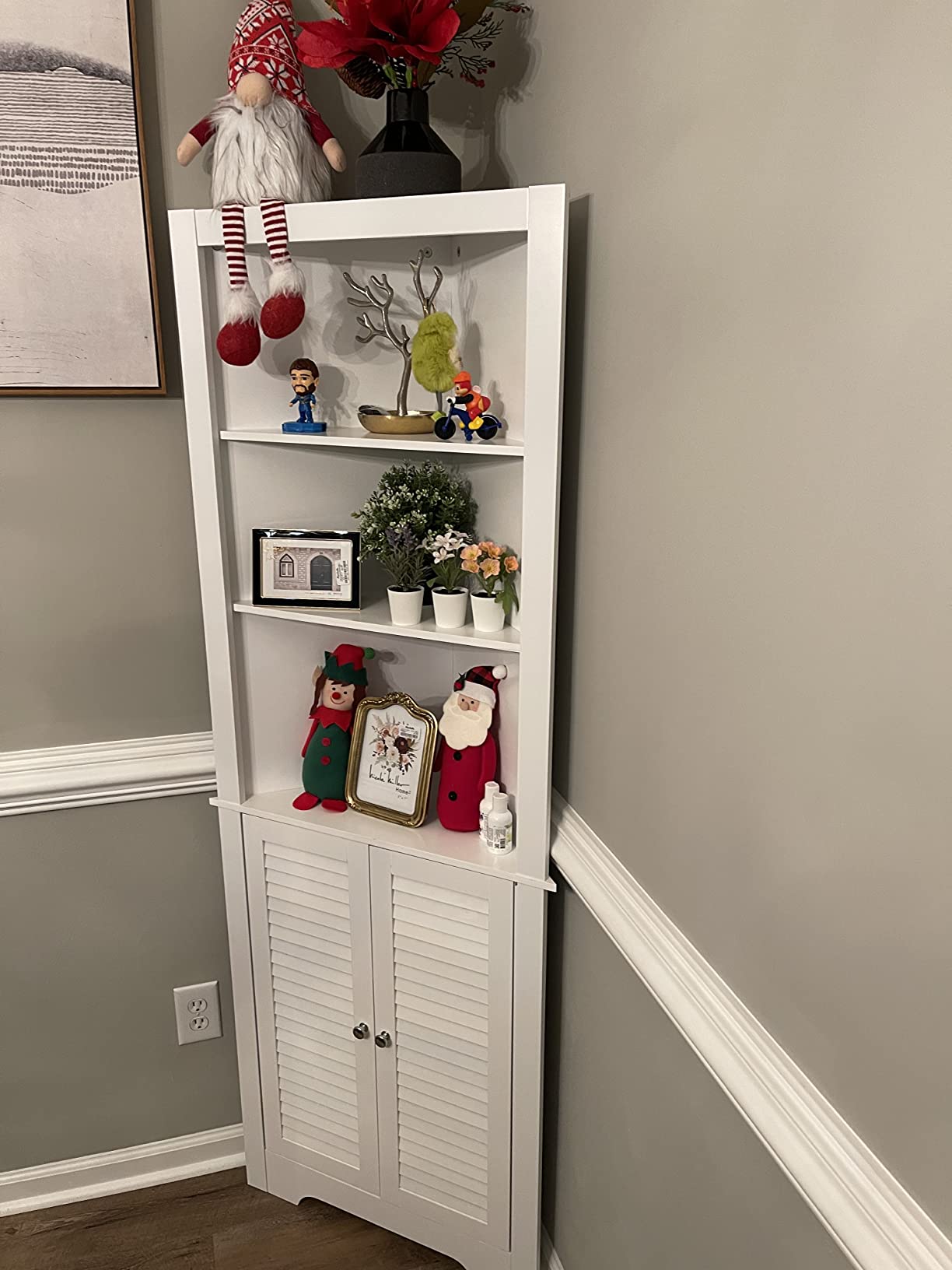 Corner Cabinet perfect fit.