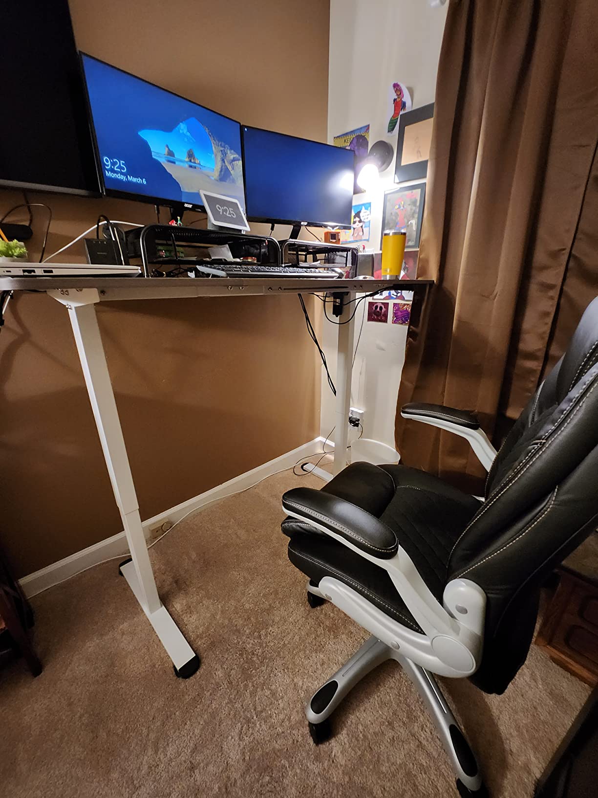 Perfect desk for working at home