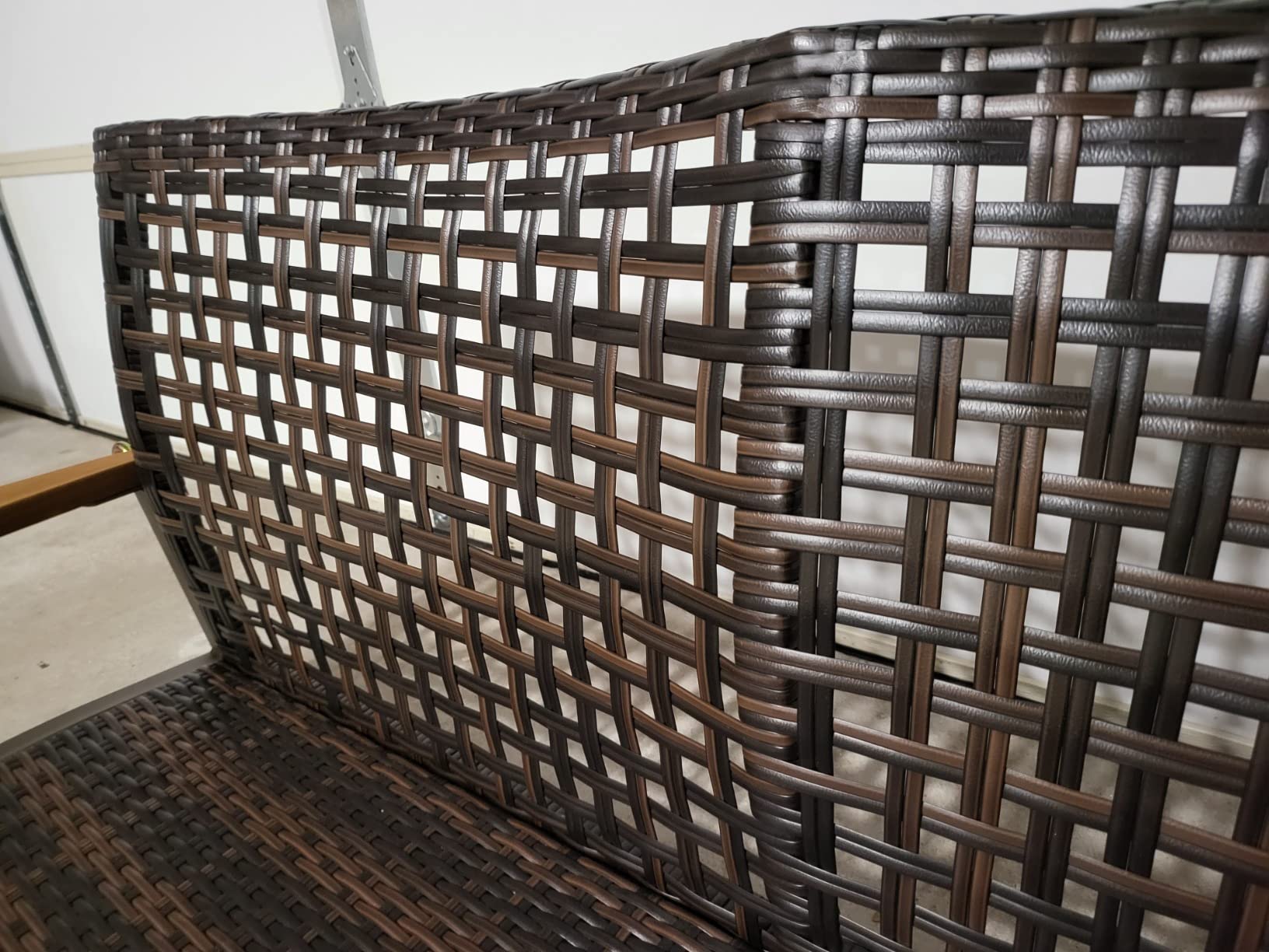 Good quality, very comfortable, solid frame, and nice wicker weave.  Very easy to assemble too.
